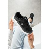 EN7 Siyah Beyaz Kadın Erkek Unisex Sneaker Kalın Taban Konforlu Günlük Spor Ayakkabı 511