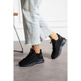 en7 Siyah Unisex Yıkanabilir Rahat Hava Alabilen Kokusuz Triko Spor Ayakkabı Sneaker 015
