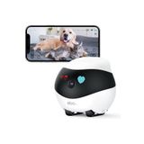 Enabot Ev Hayvanı Kamerası, Ebo Uygulamalı, 1080P Wlan Mobil Güvenlik Kamerası, İç Mekan, Gece Görüşlü