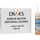 Enaks Silikonize Mastik 500GR Gri