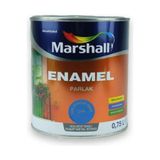 Enamel Parlak Sentetik Yağlı Boya Yeni Boncuk Mavi 2116 0.75 Lt
