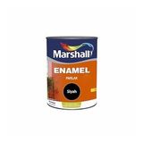 ENAMEL SOLVENT BAZLI AHŞAP-METAL BOYASI PARLAK SİYAH 0,75LT