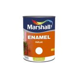 Enamel Solvent Bazlı Ahşap-metal Boyası Parlak Siyah 2,5lt 013.06.0004