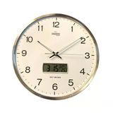 Enarose A523248-1 Duvar Saati 36 Cm Fosforlu Ve Bombe Cam