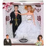 Enashop Gelinlikli Bebek Gelin Damat Evleniyor Bebek