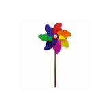 ENASHOP Kardeşler 7 Kanatlı 16cm Çap Bahçe Gurubu Kulede Rüzgar Gülü