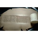 Enb Ceramic6 cm Doku Rulosu Aztek Antik Silindir Mühür Seramik&polimer Kil Desen Oklavası- Aztec1