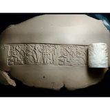 Enb Ceramic7 cm Doku Silindiri Sümer Antik Silindir Mühür Seramik&polimer Kil Desen Oklavası-Sümer1 - 1 Adet