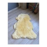 Enba İç ve Dış Ticaret Medikal Hakiki %100 Koyun Derisi Post Halı 100×70 cm – Doğal Yün, Konforlu ve Dekoratif