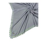 Enba Pamuklu İğne Oyalı Namaz ve Mevlüt Örtüsü 110x110 cm