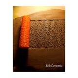 Enbceramic 10 CM SERAMİK & POLİMER KİL DOKU RULOSU DESEN OKLAVASI KURABİYE KALIBI