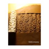 Enbceramic 10 CM SERAMİK & POLİMER KİL KALIP DOKU RULOSU DESEN OKLAVASI