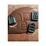 Enbceramic 5 CM PENCERE SERAMİK & POLİMER KİL & KURABİYE KALIBI