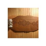 Enbceramic ELİ BELİNDE MOTİFİ SERAMİK&POLİMER KİL DESEN DOKU OKLAVASI MERDANESİ- ELİBELİNDE