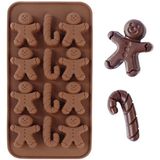 Enc Gingerbread Man Silikon Çikolata Kalıbı
