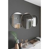 Enc Home 3 Parçalı Enc Konsol Aynası Gümüş