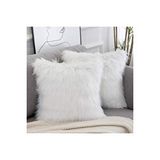 Enc Home Enc Home Peluş Kırlent Kılıfı Beyaz