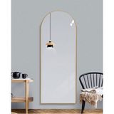 Enc Home Oval Metal Duvar Aynası 180 x 60 cm – Dayanıklı Çerçeveli, Asma Aparatlı ve Şık Dekoratif Tasarım