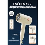 Enchen Air 7 1800 Watt Negatif Iyonik Teknoloji 3 Sıcaklık Modlu Saç Kurutma Makinesi