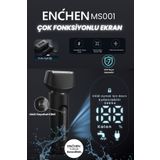 Enchen Ms001 Siyah Dijital Ekranlı Ultra Yakın Kesim Folyo Başlıklı Şarjlı Tıraş Makinesi