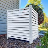 Enclo Privacy Screens EC18010 4ft Y x 3ft W Waverly Dış Mekan Gizlilik Çit Paneli Ekran Kazısız Vini - Standart