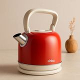 ENCO Retro Çelik Elektrikli Kettle 2.2 L 1800W - Çok Renkli