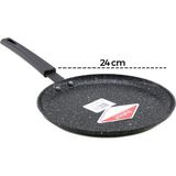 Enco Store 24CM Döküm Krep Tava - Çok Renkli