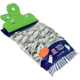 Enco Store 2li Pratik Torba Paket ve Poşet Kapatıcı Kilitli Klips Mandal - Çok Renkli
