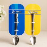 Enco Store 6'lı Metal Çay Kaşığı Seti - Belirtilmemiş - Renkli