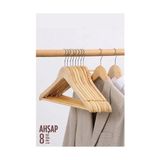Enco Store Elbise Askısı Natural Ahşap 8 Adet 720177