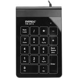 Enco Store Everest KB-2014 USB Dokunmatik Numerik Standart Klavye - Çok Renkli