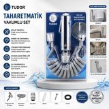 Enco Store Krom Taharatmatik Seti Taharatmetik El Duşu- Hortum - Mafsal Vakumlu Set - Renk