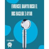 Enco Store Su Tasarruflu ve Kolay Kurulumlu El Duş Başlığı – Yüksek Performans - Çok Renkli