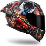 Encore Symbioth Siyah-Kırmızı-Mavi Kask - XS