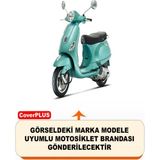 Encover Vespa Lx 125 3V I.e Reflektörlü Siyah Branda,motosiklet Brandası,motor Branda Motor Örtüsü (Güvenlik Kilidi ve Bağlantı Tokalı) - Siyah - Reflektörlü Çanta UYUMSUZ
