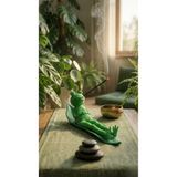 END Design Frog Zen Tütsülük – Kurbağa Formunda Dekoratif Tütsü Tutucu | Doğal & Mizahi Tasarım