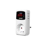 End Dijital Akım Korumalı Priz LED Ekranlı Voltaj Koruma 150-280V Aşırı Akım Gerilim