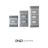 End Elektrik 5 Li Alüminyum Zil Butonu