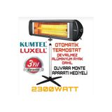 End Elektrikli Isıtıcı Uyumlu Ayak Dahil Termostatlı 3yıl Garantili Ufo Tipi Isıtıcı