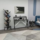 ENDA HOME COLLECTION X Çalışma Odası Seti Çalışma Masası Kitaplık Komodin Çalışma Masası Seti