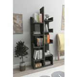Enda Home Pamfilya 10 Bölmeli/Raflı Kitaplık - Antrasit