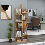 Enda Home Pamfilya 10 Bölmeli/Raflı Kitaplık - Çam