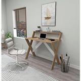 Enda Home X Ayaklı Ders Çalışma Masası Bilgisayar Masası Renk : Çam