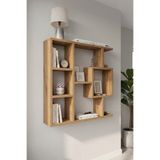 Enda Home Yegane Çift Kullanımlı Duvar Rafı / Mini Kitaplık