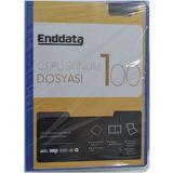 Enddata Ön Cepli Sunum Dosyası 100'lü Mavi 1300-1