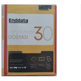 Enddata Ön Cepli Sunum Dosyası 30'lu Kırmızı 1230-2
