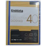 Enddata Ön Cepli Sunum Dosyası 40'lı Mavi 1240-1