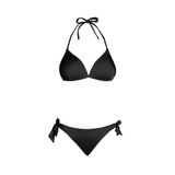 Endeep Beria Kadın Üçgen Yarım Dolgulu Siyah Bikini Takımı