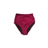 Endeep EP21898 Kadın Yüksek Bel Bordo Bikini Altı