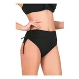 Endeep EP22012 Kadın Yüksek Bel Yan Büzgülü Ipli Bikini